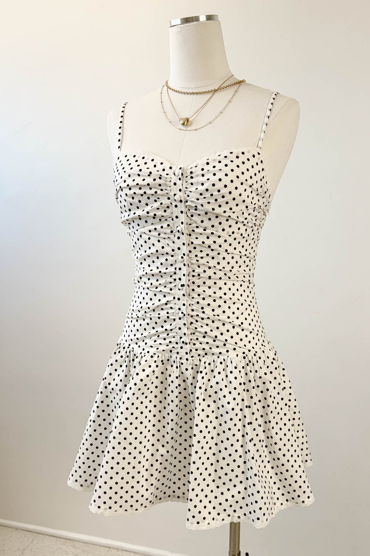 Swiss Dot Cami Dress