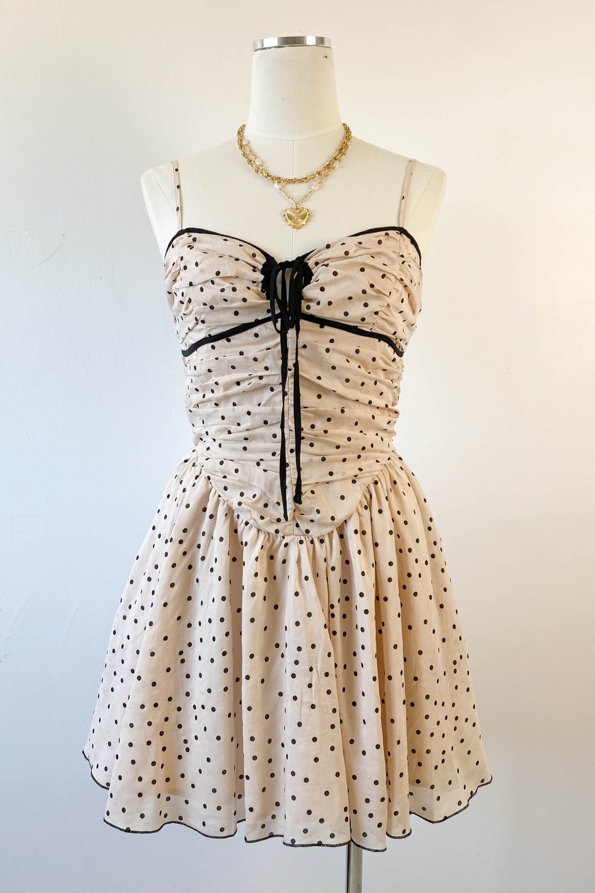 Swiss Dot Cami Dress