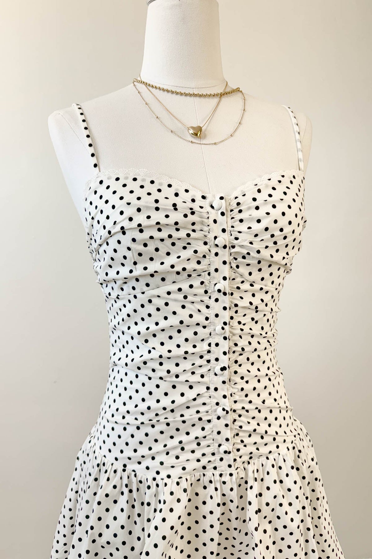Swiss Dot Cami Dress